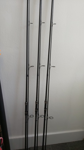 Free Spirit XS Carp Rods 12ft 3.25lb x3