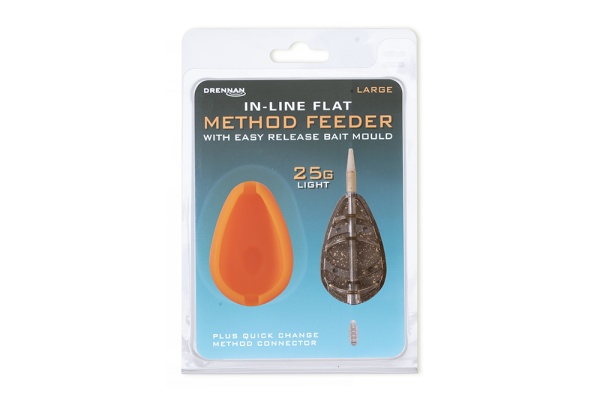 Drennan In Line Flat Feeder and Mould