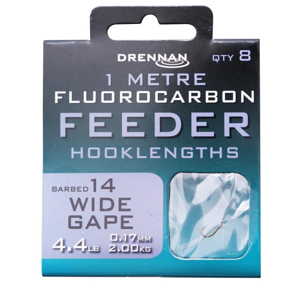 Drennan Wide Gape Fluorocarbon Feeder Rig