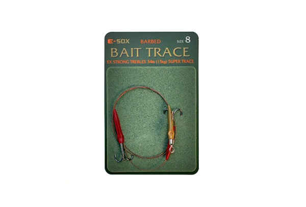 E-SOX Bait Trace Barbed Size 8